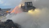 ПОНОВО ГОРИ „ЈЕРЕМИЈИНО ПОЉЕ“: Још један пожар на депонији, ватрогасци на терену