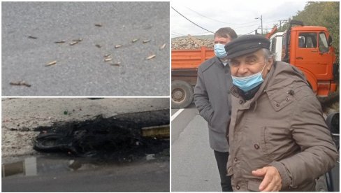 BIO JE PRAVI PRAVCATI RAT! Novosti sa Srbima u Zvečanu, svuda se vide tragovi eksplozija i čaure (FOTO)