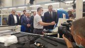 VUČIĆ U ALEKSINCU: Veliko hvala vama, poštovani radnici (FOTO/VIDEO)