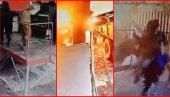 JEZIVI SNIMAK IZ RUSIJE: Eksplozija u fabrici baruta, udarni talas bacao radnike na sve strane (VIDEO)