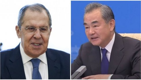 ЛАВРОВ СА ВАНГ ЈИЕМ: Кина је спремна да сарађује са Русијом у одбрани циљева и принципа Повеље УН ЛАВРОВ СА ВАНГ ЈИЕМ: Кина је спремна да сарађује са Русијом у одбрани циљева и принципа Повеље УН