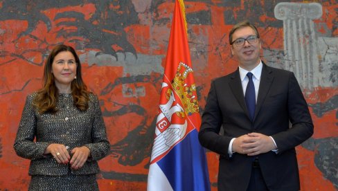 VUČIĆ SUTRA SA ANIKOM BEN DAVID: Oproštajna poseta sa ambasadorkom Švedske na Andrićevom vencu