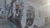 MURAL ČIČA DRAŽI PORED RATKOVOG: U NJegoševoj osvanuli čuveni četnički stihovi (FOTO)