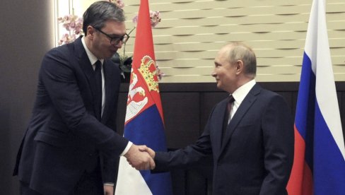 POČEO SASTANAK VUČIĆA I PUTINA