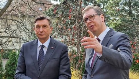 VUČIĆ DANAS U SLOVENIJI: Tokom posete sastaće se sa Pahorom VUČIĆ DANAS U SLOVENIJI: Tokom posete sastaće se sa Pahorom