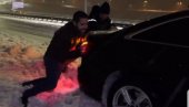 HIT VIDEO: Ministar Momirović podelio urnebesni snimak sa auto-puta (VIDEO)