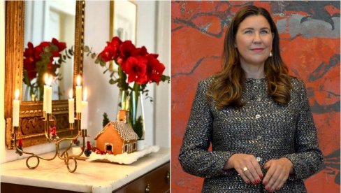 DUPLO SLAVLJE: Švedska ambasadorka Anika Ben David ukrasila rezidenciju