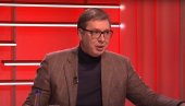 TAČNO U 21 SAT: Vučić večeras na TV Prva
