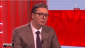 ВУЧИЋ НА ТВ ПРВА: Председник о свим важним и актуелним темама