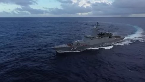 NAJNOVIJA RAKETNA KORVETA „MERKUR“: Podignuta Andrejevska zastava, počelo borbeno dežurstvo u sastavu Ratne mornarice Rusije