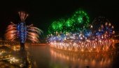 GORI NEBO NAD BEOGRADOM: Veličanstven vatromet na Sava promenadi (FOTO/VIDEO)