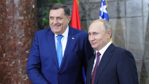 DODIK DANAS SA PUTINOM: U Kazanju na Igrama budućnosti očekuje se susret sa ruskim predsednikom