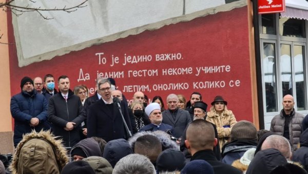 ПРИБОЈ ЈЕ ИСПИТ ЈЕСМО ЛИ ЉУДИ ИЛИ НИСМО: Председник Вучић послао јасну поруку