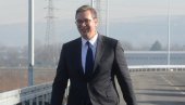 СКОРО ТРЕЋИНУ ТРАСЕ ЧИНЕ МОСТОВИ И ТУНЕЛИ: Вучић данас обилази радове на ауто-путу Милош Велики, на деоници Прељина-Пожега