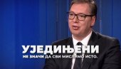 ВУЧИЋ ОБЈАВИО СНИМАК СА МОЋНОМ ПОРУКОМ: Уједињени у жељи да Србија иде напред! (ВИДЕО)