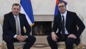 DODIKOVA ČESTITKA VUČIĆU ZA DAN DRŽAVNOSTI: Uveren sam da će Srbija nastaviti da se kreće putem daljeg razvoja i napretka