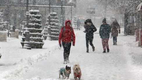 NAJNOVIJA PROGNOZA RHMZ-A: Već u nedelju ponovo kiša i sneg - vremenska prognoza za sledeću sedmicu