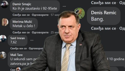 BiH NA IVICI PUCANJA: Dodiku prete smrću! BiH NA IVICI PUCANJA: Dodiku prete smrću!