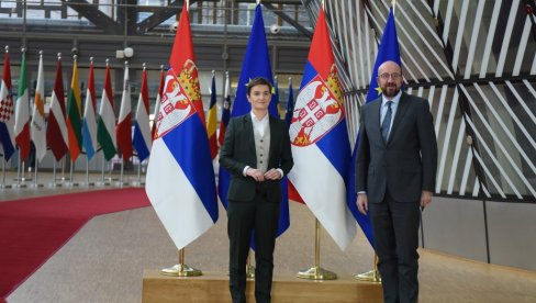 ANA BRNABIĆ U BRISELU: Završen Savet za stabilizaciju i pridruživanje EU ANA BRNABIĆ U BRISELU: Završen Savet za stabilizaciju i pridruživanje EU