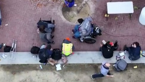 CENTAR ZA POMOĆ MESTO UŽASA: Vlasti San Franciska htele da pomognu narkomanima-beskućnicima, pa napravile mesto za drogiranje (VIDEO) CENTAR ZA POMOĆ MESTO UŽASA: Vlasti San Franciska htele da pomognu narkomanima-beskućnicima, pa napravile mesto za drogiranje (VIDEO)