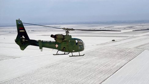 LETE U PARU I NA MALIM VISINAMA: Letačka obuka na gazelama u 204. vazduhoplovnoj brigadi
