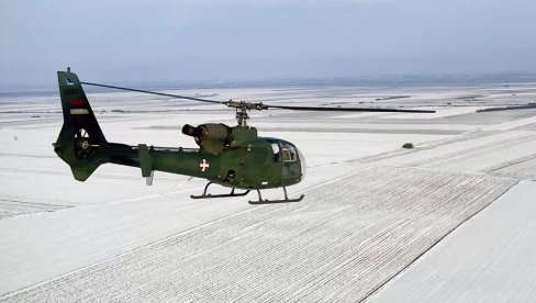 LETE U PARU I NA MALIM VISINAMA: Letačka obuka na gazelama u 204. vazduhoplovnoj brigadi LETE U PARU I NA MALIM VISINAMA: Letačka obuka na gazelama u 204. vazduhoplovnoj brigadi