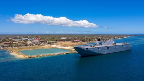 INCIDNET U PACIFIKU Australijski ratni brod: Slučajno blokirao internet i radio na Novom Zelandu