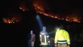 GORI NA PAŠTROVSKOJ GORI: Barski vatrogasci odbranili kuću od požara (FOTO)