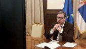 PREDSEDNIK PODELIO FOTOGRAFIJE: Vučić razgovarao sa administratorkom USAID Samantom Pauer (FOTO)