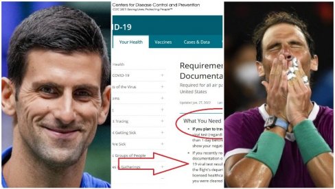 FENOMENALNA VEST! Ameri digli rampu, Novak Đoković može na megdan Nadalu FENOMENALNA VEST! Ameri digli rampu, Novak Đoković može na megdan Nadalu