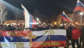 SVE JE RUSIJA, SAMO JE KOSOVO SRBIJA! Podrška pravoslavnoj braći iz Nikšića - Putine, Srbine! (VIDEO)