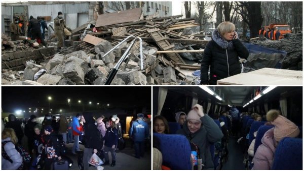 ГДЕ СУ ЗАПАДНИ МЕДИЈИ ДА ПРЕНЕСУ ОВУ СЛИКУ: Руси спасавају младе спортисте да их Украјинци не убију (ВИДЕО)