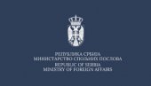 OGLASILO SE MINISTARSTVO SPOLJNIH POSLOVA: Republika Srbija ostaje čvrsto posvećena miru, stabilnosti i saradnji u regionu OGLASILO SE MINISTARSTVO SPOLJNIH POSLOVA: Republika Srbija ostaje čvrsto posvećena miru, stabilnosti i saradnji u regionu