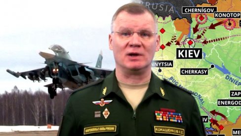 MASIVNI RUSKI NAPAD NA ZAPAD UKRAJINE Oglasio se general Konašenkov, otkrio šta su bile mete