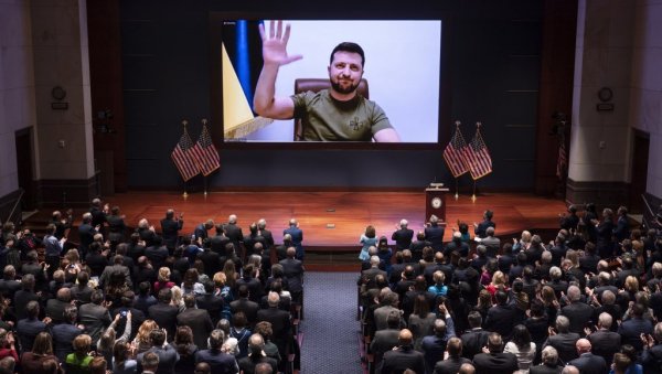 ЗАХВАЛНИ СМО ВАШИНГТОНУ, ДАЈТЕ ЈОШ! Украјински лидер Зеленски у историјском обраћању Америчком конгресу путем видео-линка