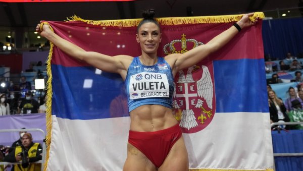 БРАВО, ИВАНА: Друго злато за Србију у два дана донела нам је најбоља атлетичарка Србије (ФОТО)