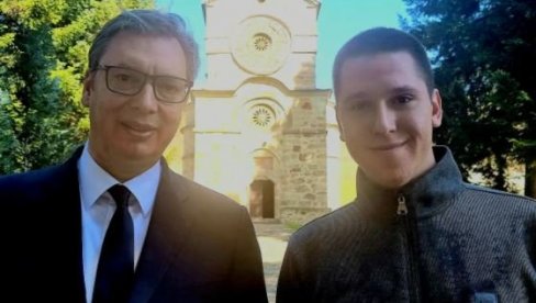 ZA NAS VUČIĆE PREDAJA NIJE OPCIJA: Predsednik odgovorio na napade albanskih medija zbog Danilove posete Gračanici