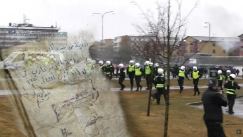 NOVI INCIDENT POGODIO ŠVEDSKU: Policija u Stokholmu privela muškarca koji je pokušao da spreči novo spaljivanje Kurana