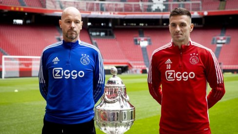 TADIĆ CILJA ŠESTI TROFEJ: Ajaks i PSV igraju finale Kupa Holandije u Roterdamu TADIĆ CILJA ŠESTI TROFEJ: Ajaks i PSV igraju finale Kupa Holandije u Roterdamu