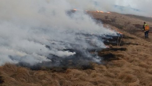 SPREČITI IZBIJANJE POŽARA: Građani Vlasotinca pozvani na oprez