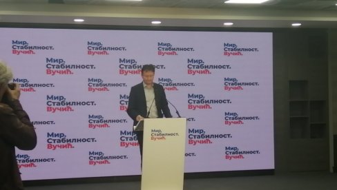 GLIŠIĆ: Briljantna pobeda - SNS će formirati vlast u Beogradu GLIŠIĆ: Briljantna pobeda - SNS će formirati vlast u Beogradu