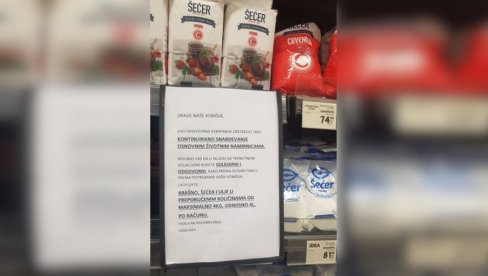 ПОТРАЖЊА ЗА СЛАТКИМ ЗРНОМ: Широм Србије продавнице одлично снабдевене животним намирницама ПОТРАЖЊА ЗА СЛАТКИМ ЗРНОМ: Широм Србије продавнице одлично снабдевене животним намирницама