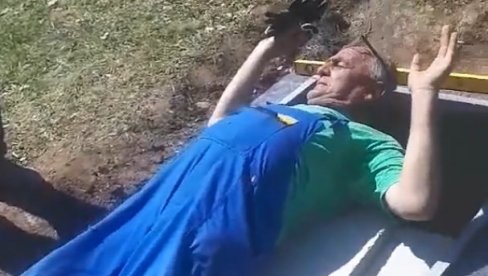 МИЛАДИН ОДРЖАО ПРОБУ СВОЈЕ САХРАНЕ: Платио радницима да кукају за њим (ВИДЕО) МИЛАДИН ОДРЖАО ПРОБУ СВОЈЕ САХРАНЕ: Платио радницима да кукају за њим (ВИДЕО)