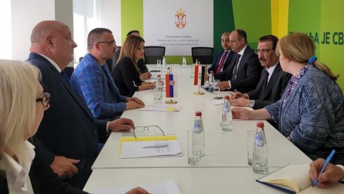 ПОЉОПРИВРЕДНИ САЈАМ У НОВОМ САДУ: Министар Недимовић пожелео добродошлицу ирачкој делегацији ПОЉОПРИВРЕДНИ САЈАМ У НОВОМ САДУ: Министар Недимовић пожелео добродошлицу ирачкој делегацији