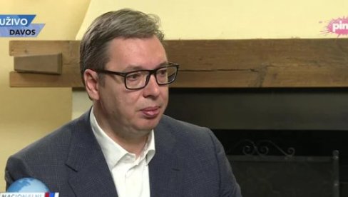 VUČIĆ PORUČIO IZ DAVOSA: Srbija ima čistu poziciju što se tiče međunarodnog javnog prava i moralnih principa VUČIĆ PORUČIO IZ DAVOSA: Srbija ima čistu poziciju što se tiče međunarodnog javnog prava i moralnih principa