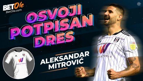 BET OLE POKLANJA POTPISAN DRES ALEKSANDRA MITROVIĆA! Saznaj kako do poklona BET OLE POKLANJA POTPISAN DRES ALEKSANDRA MITROVIĆA! Saznaj kako do poklona