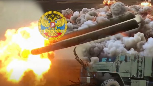 РАТ У УКРАЈИНИ: ТОС-1 спалио положаје Украјинаца