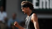 ZVEREV SE MUČIO PROTIV 103. IGRAČA SVETA: Nemački teniser slavio nakon pet setova ZVEREV SE MUČIO PROTIV 103. IGRAČA SVETA: Nemački teniser slavio nakon pet setova