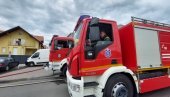 LOKALIZOVAN POŽAR U ZEMUNU: Brzom akcijom vatrogasaca sprečena nesreća (FOTO/VIDEO)