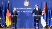 VUČIĆ I ŠOLC SE OBRATILI NAKON SASTANKA: Razgovor o teškim temama - od Kosova i sankcija Rusiji do članstva u EU (VIDEO)